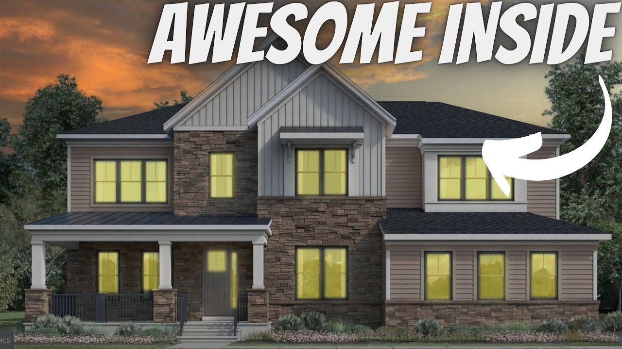 $1.8 MILLION DOLLAR LUXURY MARYLAND HOME FOR SALE | TOLL BROTHERS LUXURY HOME