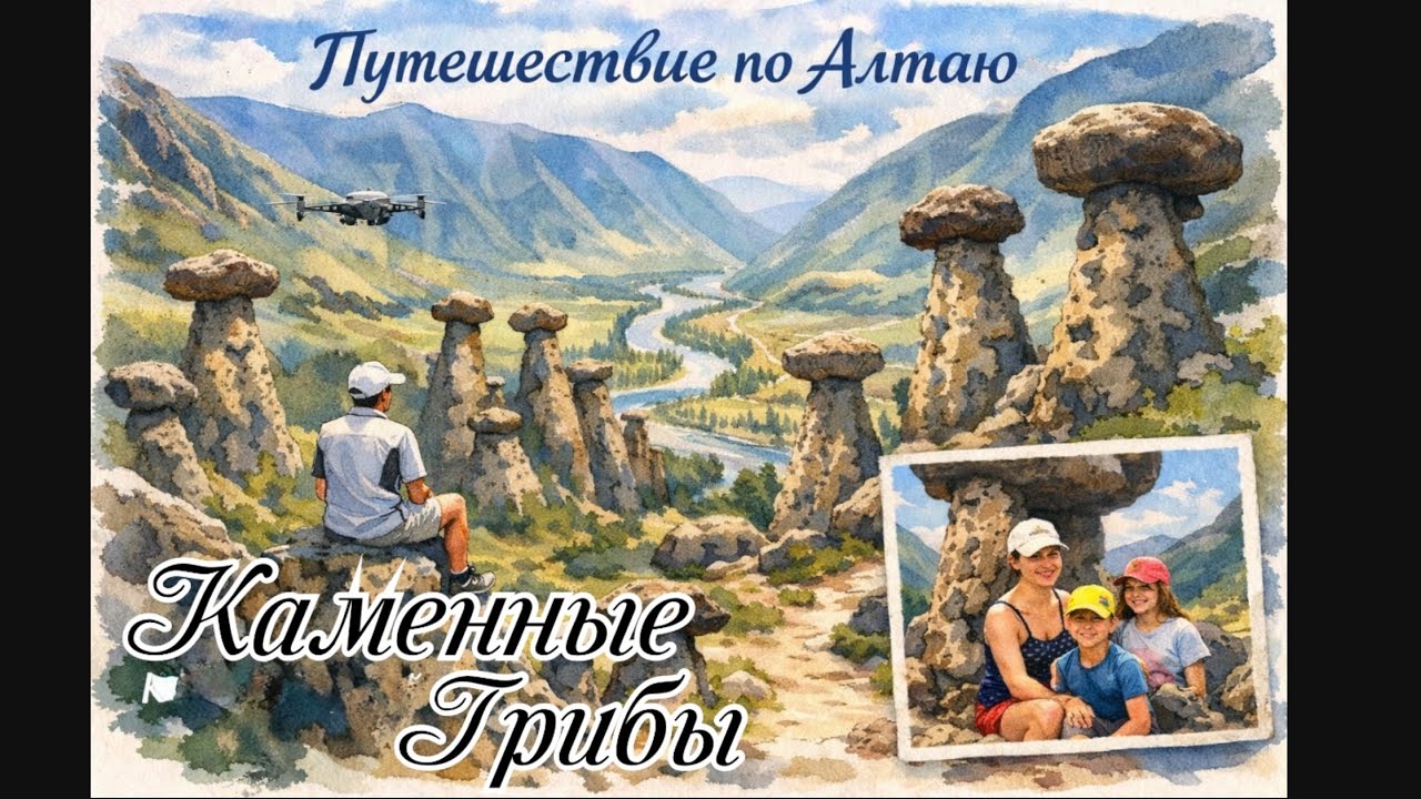 Каменные грибы. День 17. 