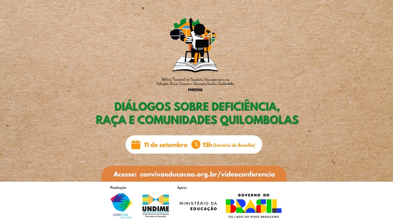 Diálogos sobre Deficiência, Raça e Comunidades Quilombolas