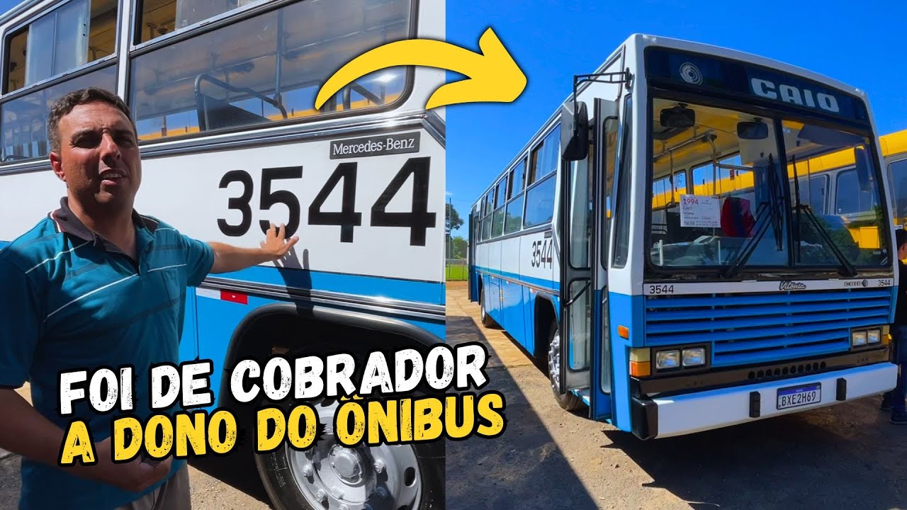 HISTÓRIA INCRÍVEL! ELE FOI de COBRADOR para DONO do CAIO VITÓRIA!