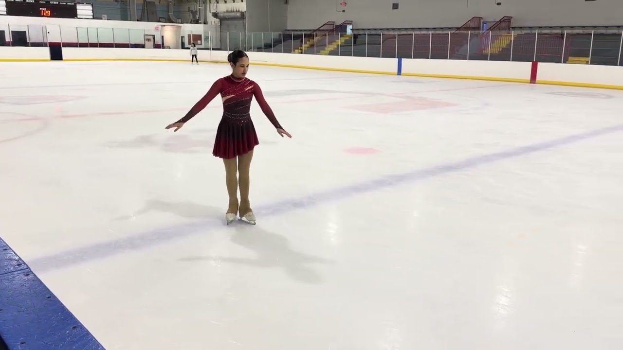 Angelica Cabrera Preliminary Skating Skills 
