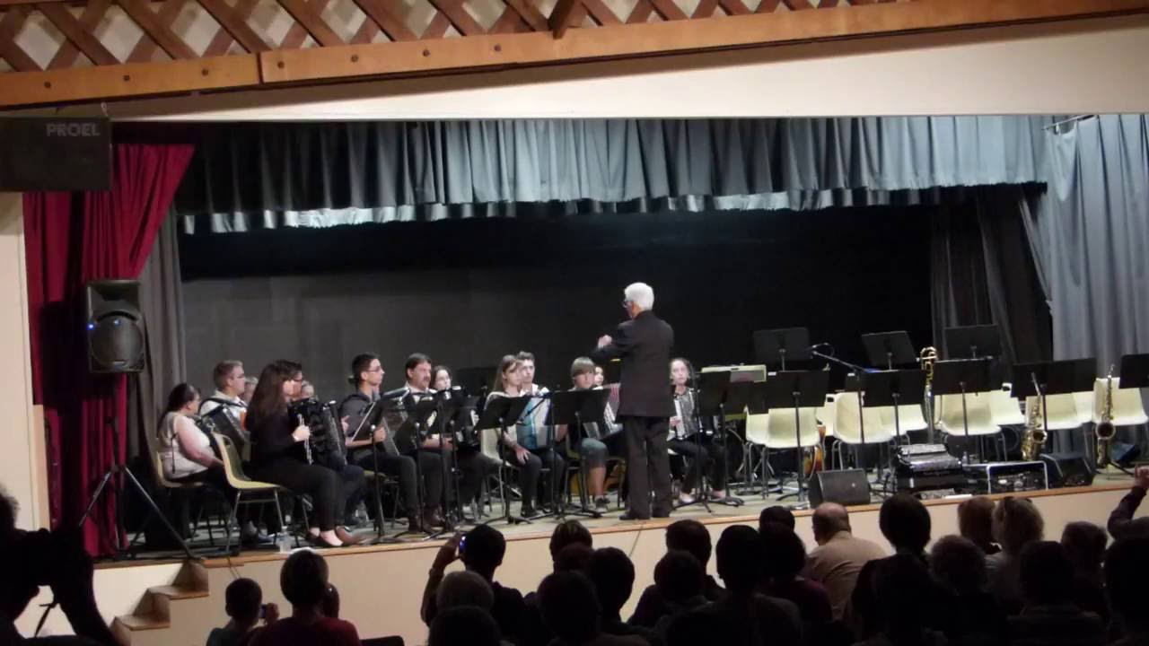 Claude THOMAIN - Concert Big Band Jazz et Accordéon - Bavilliers 2016