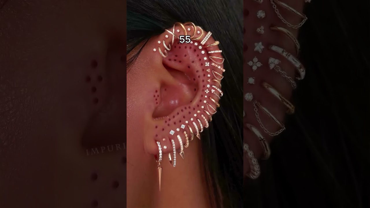 This is how100ear piercing looks like👀#trending#fashion#love #jewellery#couple www.blinkbymehak.com