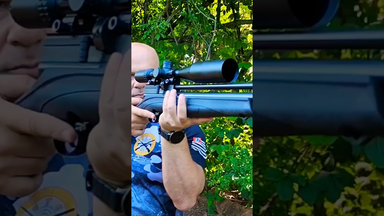 Carabina Beeman 1336 com kit Quickshot precis&atilde;o extrema #airgun #carabinadepressao