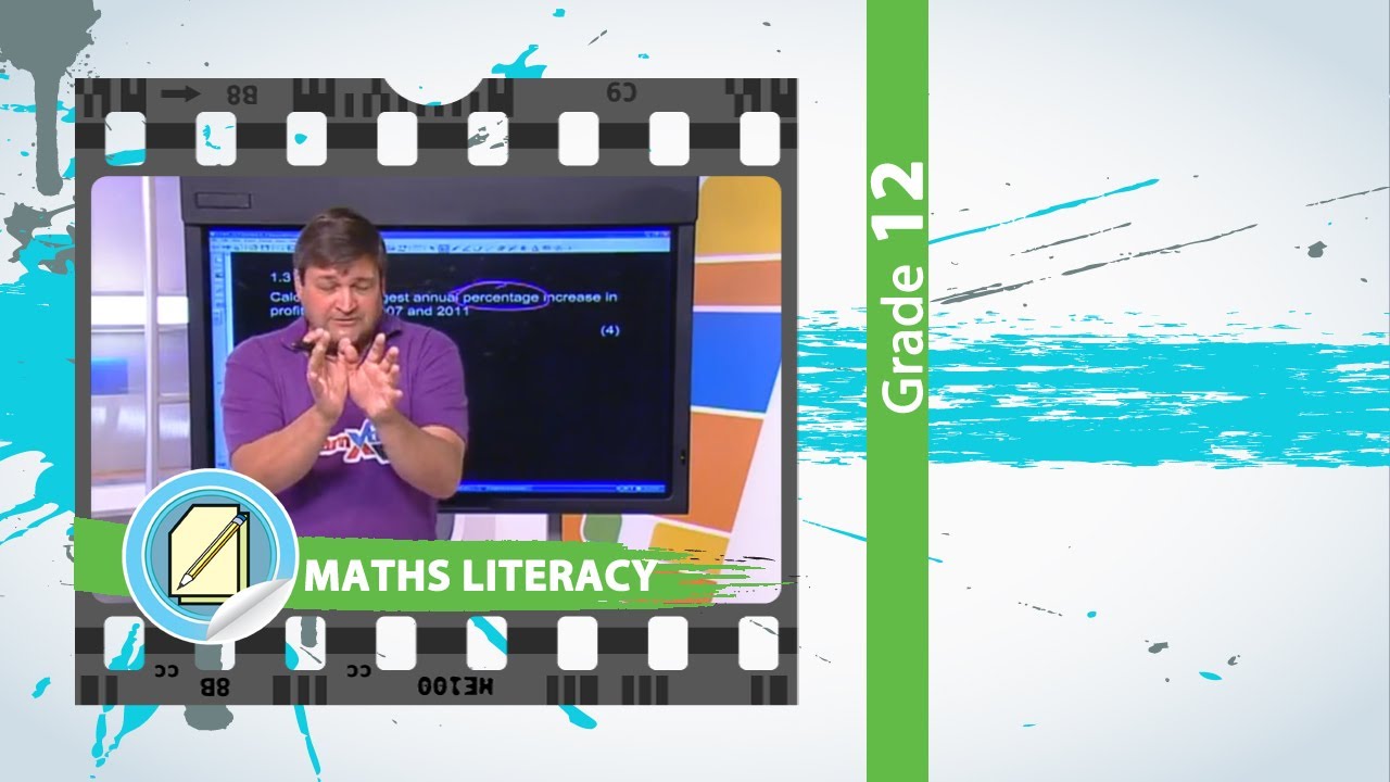 Gr 12 Maths Literacy: Finance & Graphs (Live)