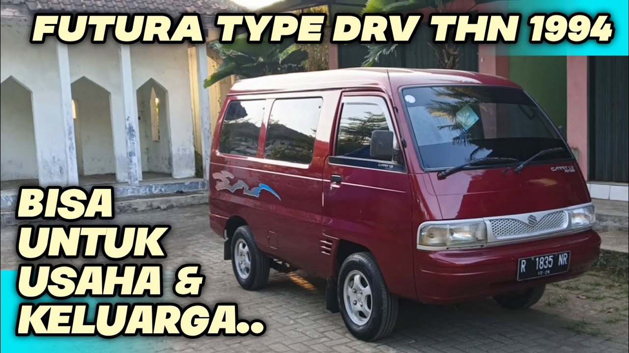 Suzuki Carry Futura Realvan DRV Tahun 1994, Bisa buat Usaha Dan Keluarga..