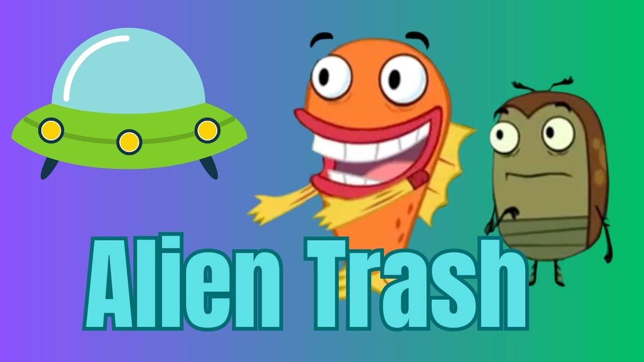 👽Alien Trash! | 🐾Talking Pets Cartoon | Funny Adventure for Kids