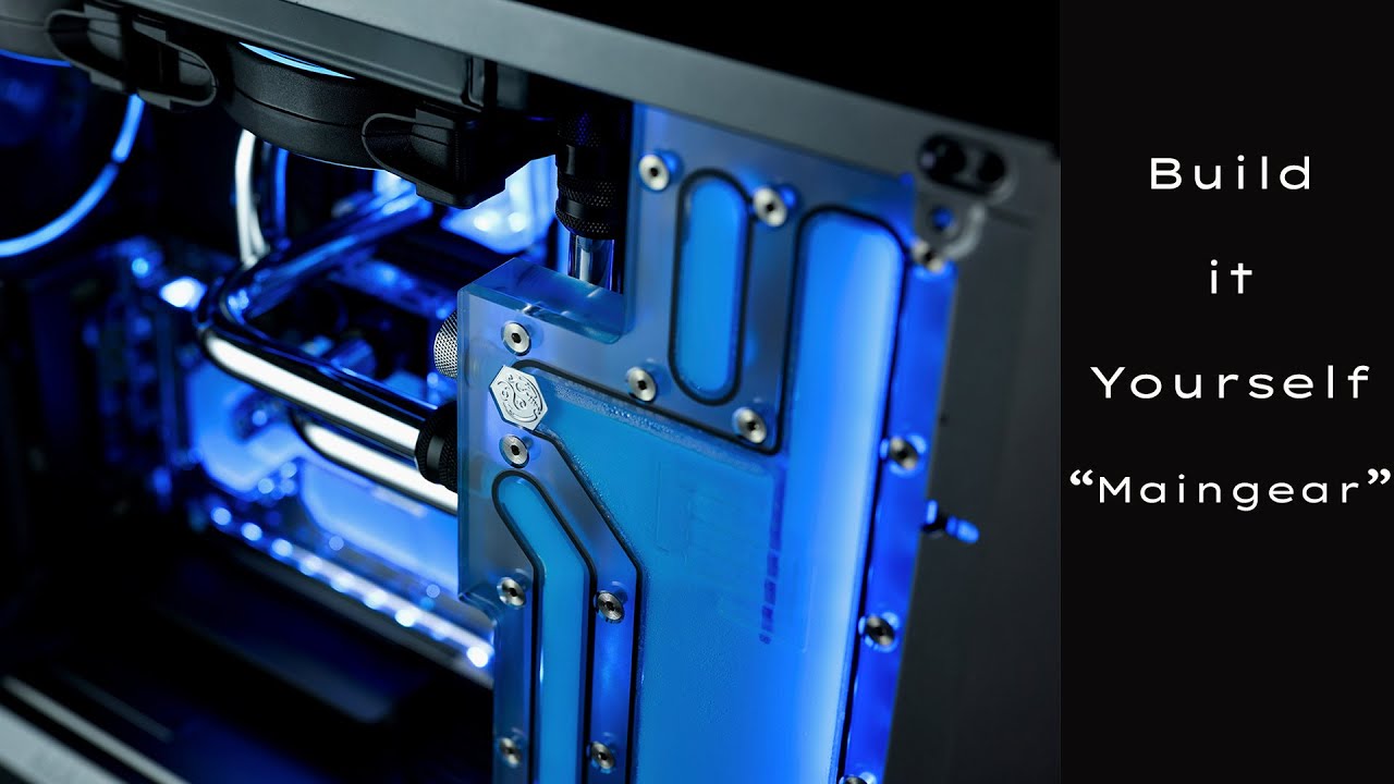 DIY Maingear Vybe (Lancool 1) Intel 10900k and RTX 3080 TUF OC with a custom Bitspower Loop APEX ICS