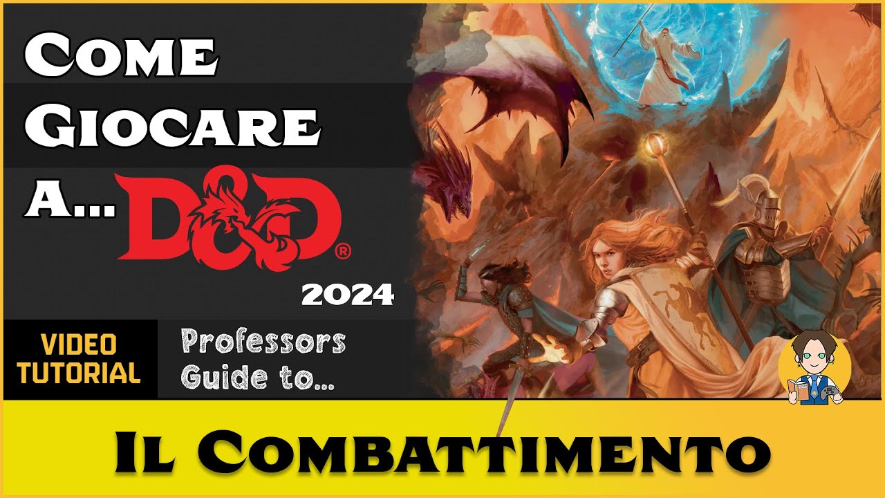 Tutorial COMPLETO del Combattimento in D&D 5e 2024!
