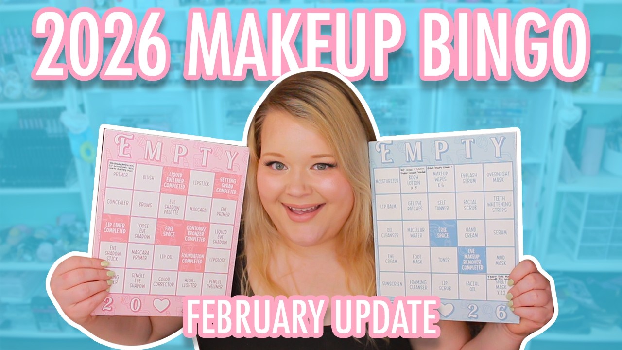 PROJECT PAN PROGRESS | MAKEUP EMPTIES BINGO FEBRUARY 2026