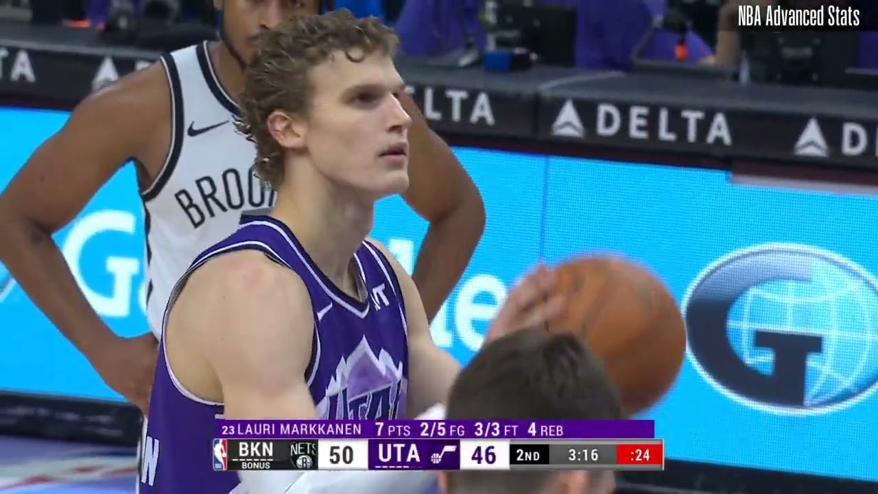 Lauri Markkanen vs. Nets | Play-By-Play Highlights | 2023-12-18