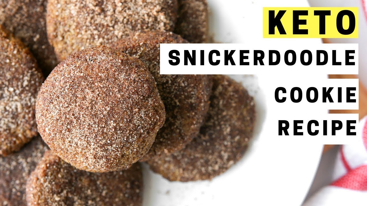 LOW CARB SNICKERDOODLE COOKIE RECIPE | BEST COOKIES FOR KETO | EASY KETO RECIPES