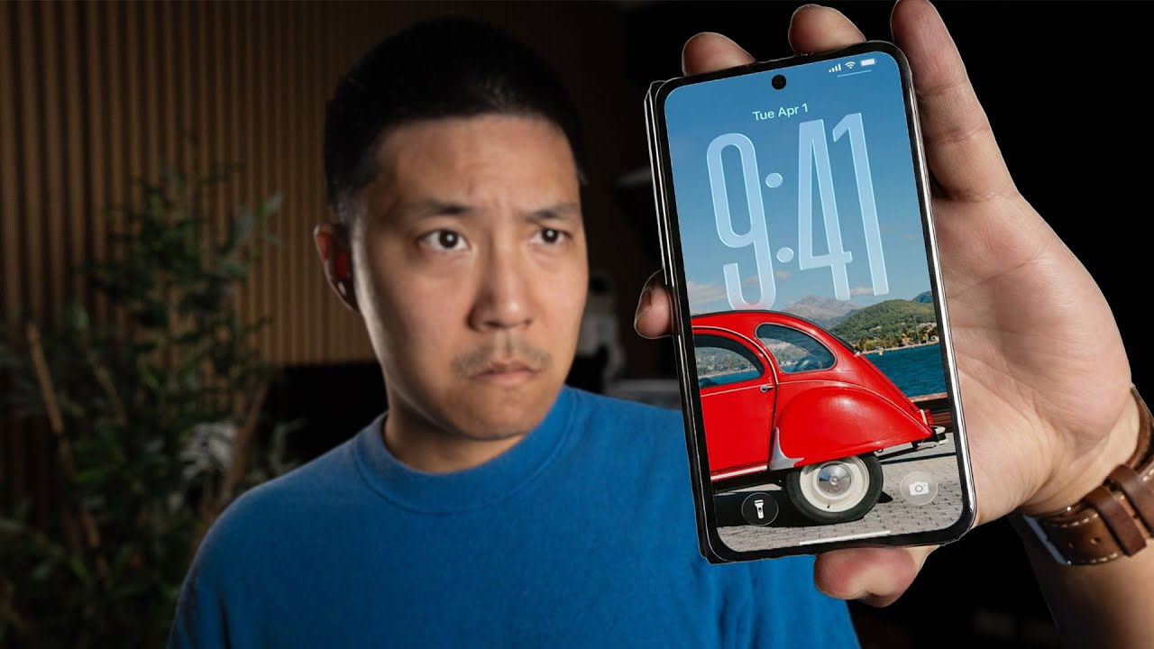 Вот как на самом деле ощущается складной iPhone.