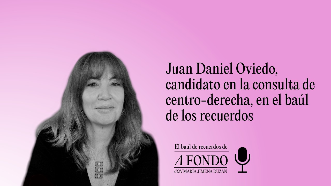Juan Daniel Oviedo, candidato en la consulta de centro-derecha, en el baúl de los recuerdos
