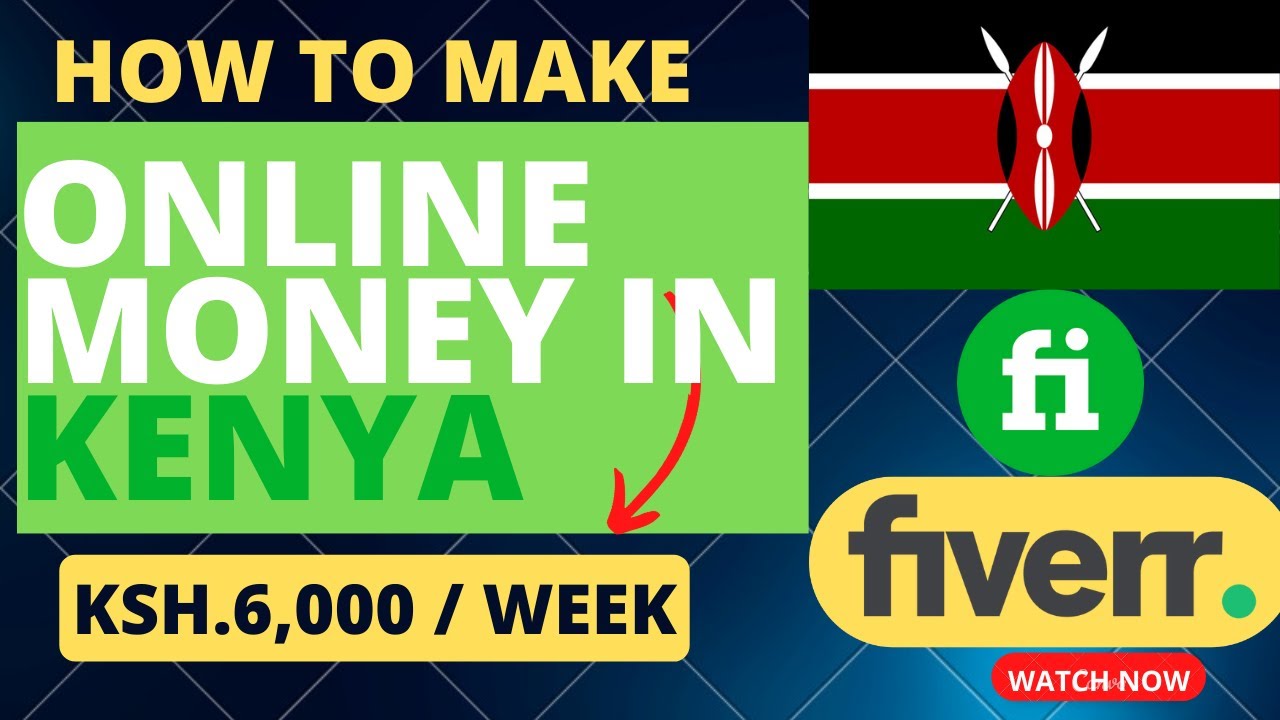 Make money online in Kenya: How to earn with Fiverr | Step-by-Step Guide | Fiverr tutorial
