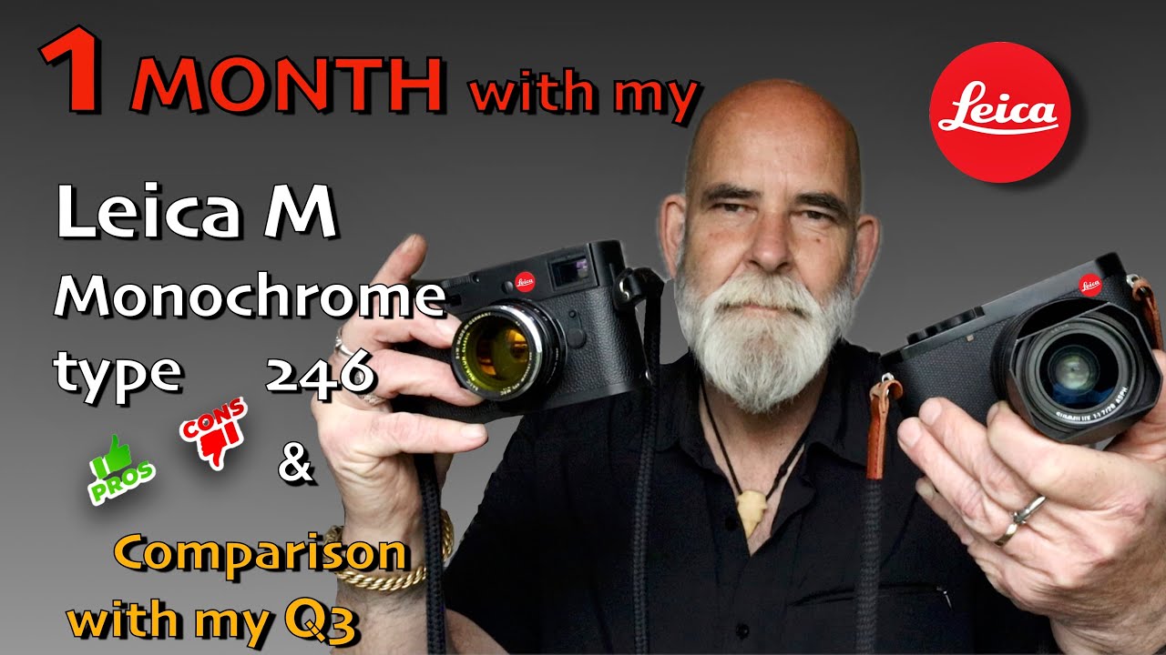 1 month with my new Leica M Monochrome 246. A review and an comparison with my Leica Q3