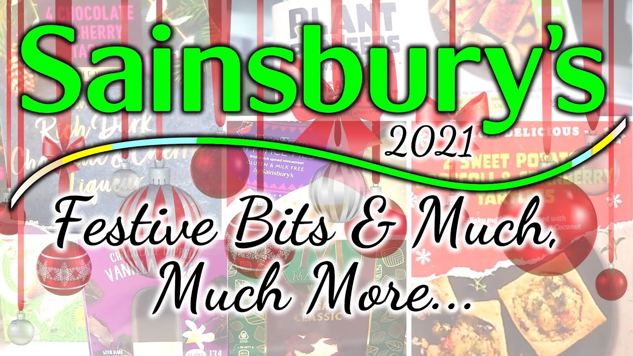 Sainsbury's Vegan Christmas Bits & Much, Much More... 2021 🎄🎄🎄