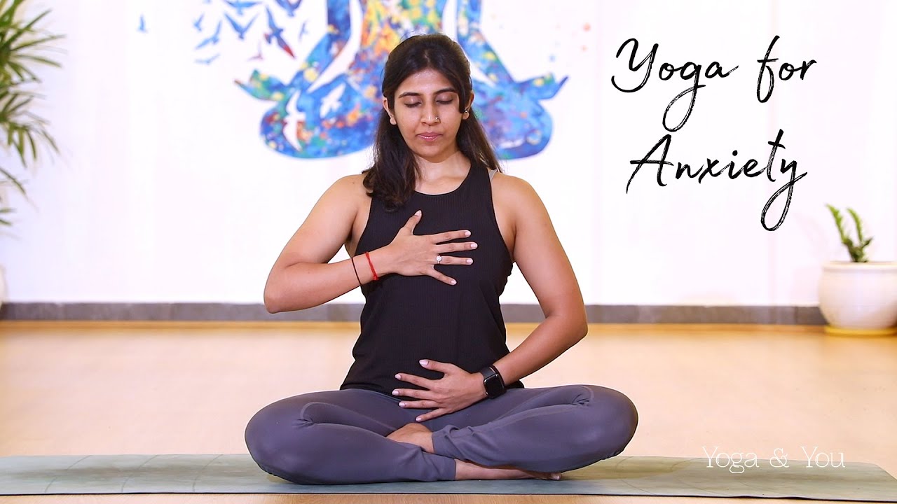 Yoga For Anxiety | Calming Yoga Postures For Anxiety , Stress relief Depression |@VENTUNO YOGA
