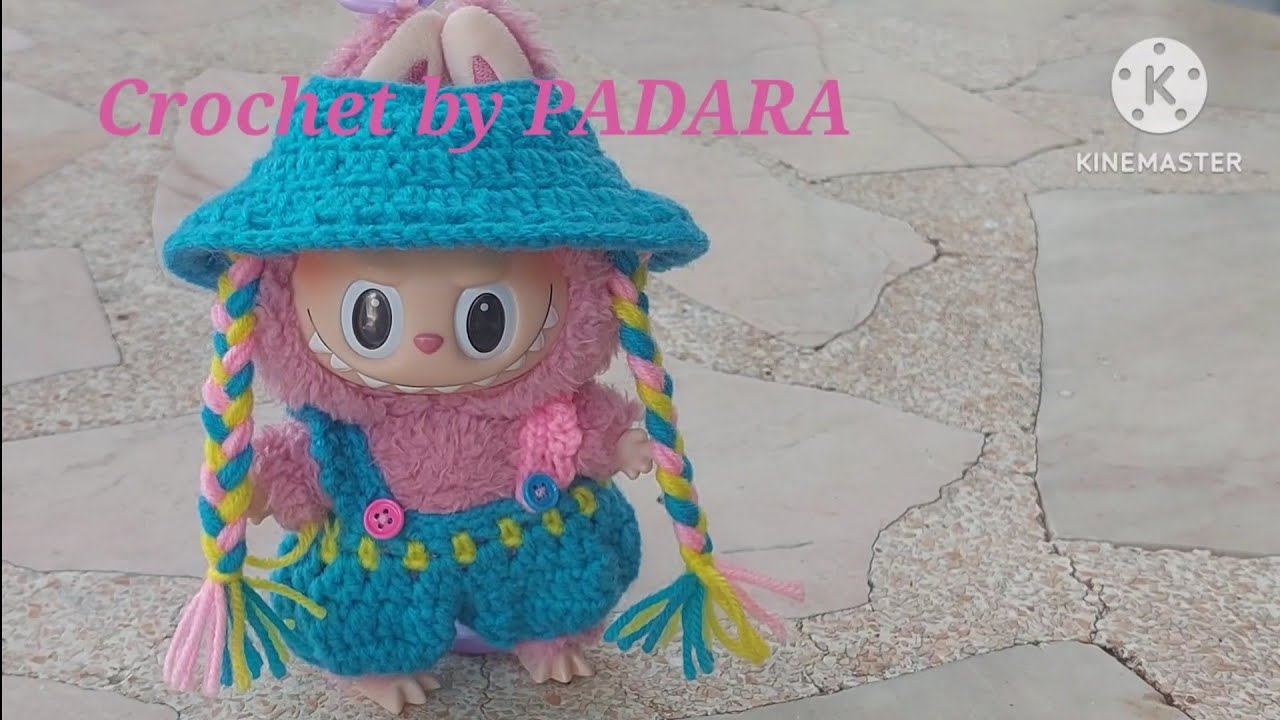 Ep68 โครเชต์หมวกตุ๊กตาลาบูบู้(Crochet Labubu Doll Hat)