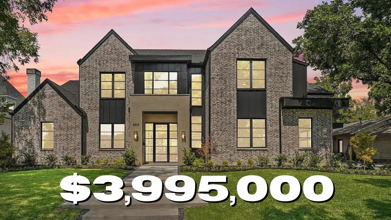TOUR A $3.9M TRANSITIONAL HOME | Texas Real Estate | Dallas, Tx | Dallas Realtor | Preston Hollow