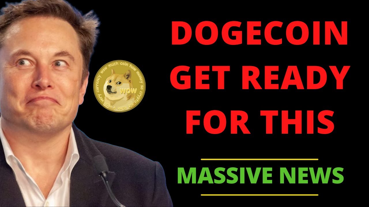 DOGECOIN BREAKING NEWS NOW! GET READY FOR THIS!