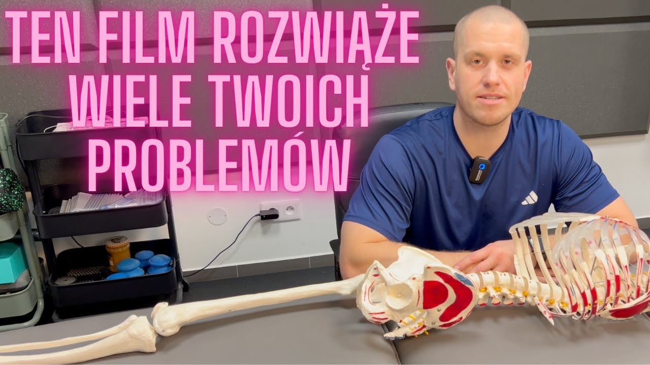 Jedyny taki film o mięśniu BIODROWO LĘDŹWIOWYM w internecie!