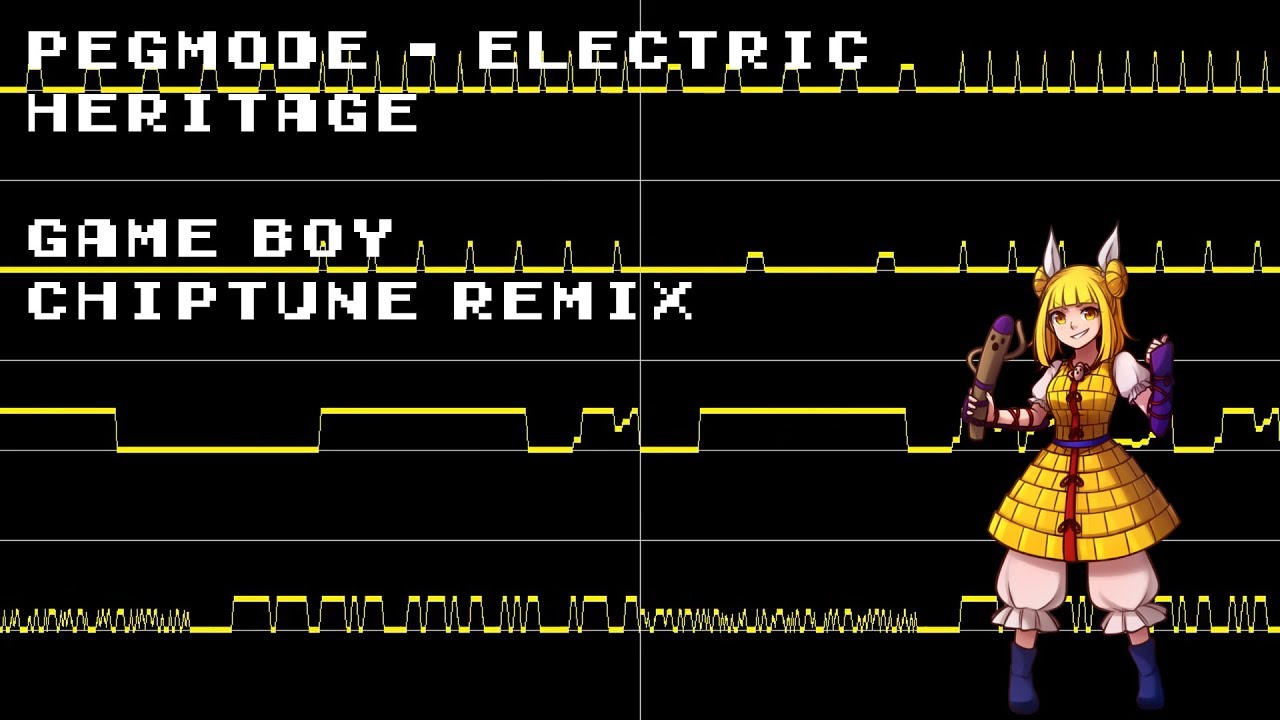 [GB] (東方Project) Touhou 17 stage 6: Electric Heritage (8-bit Game Boy Chiptune remix)