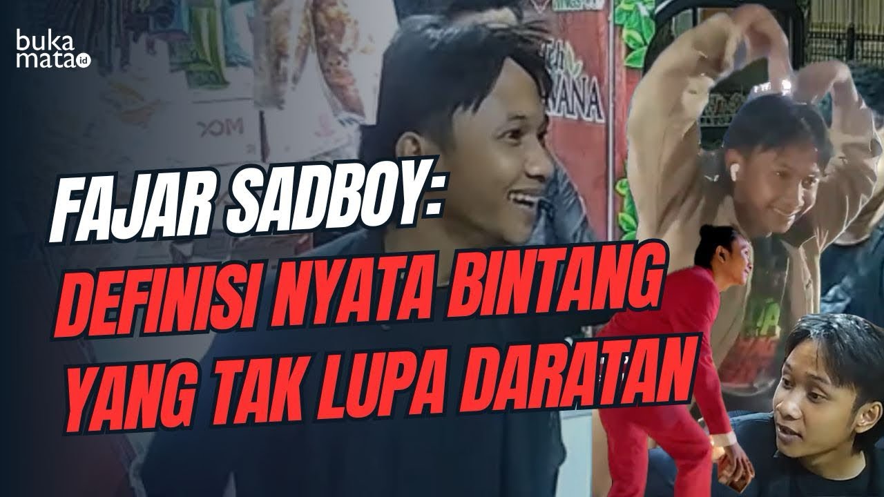 DIBONGKAR WARGA! Ternyata Begini Kelakuan Asli Fajar Sadboy Kalau Nggak Ada Kamera TV, Jauh Banget?