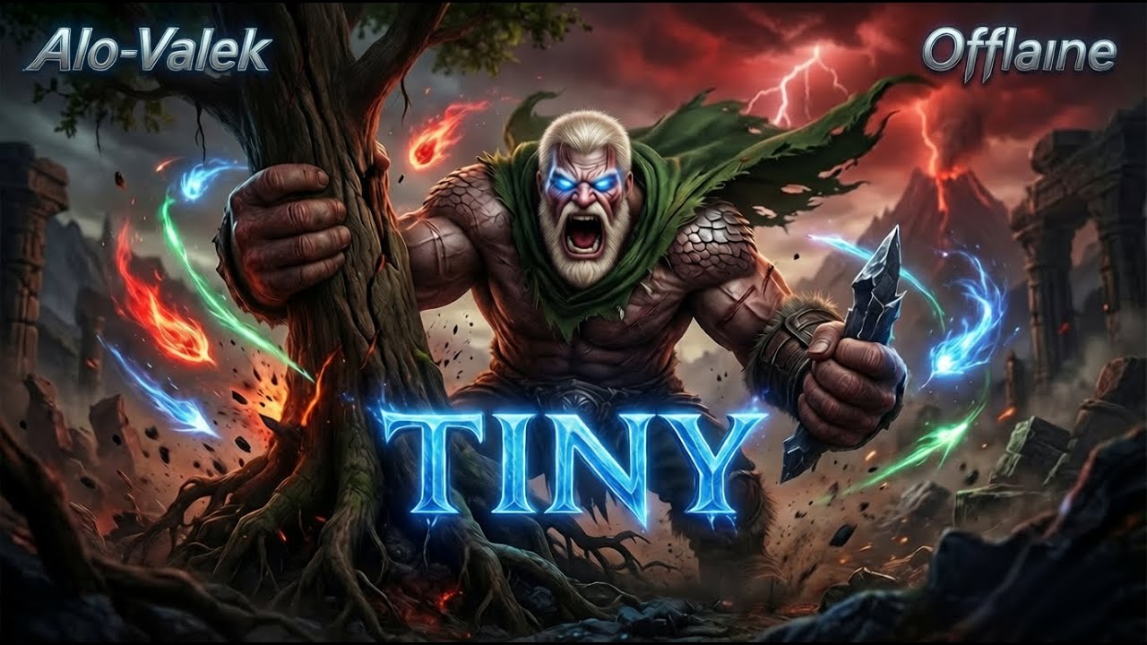 ПОЧЕМУ Tiny &mdash; мой ТОП-1 оффлейнер? - Tiny 7.40b Dota 2