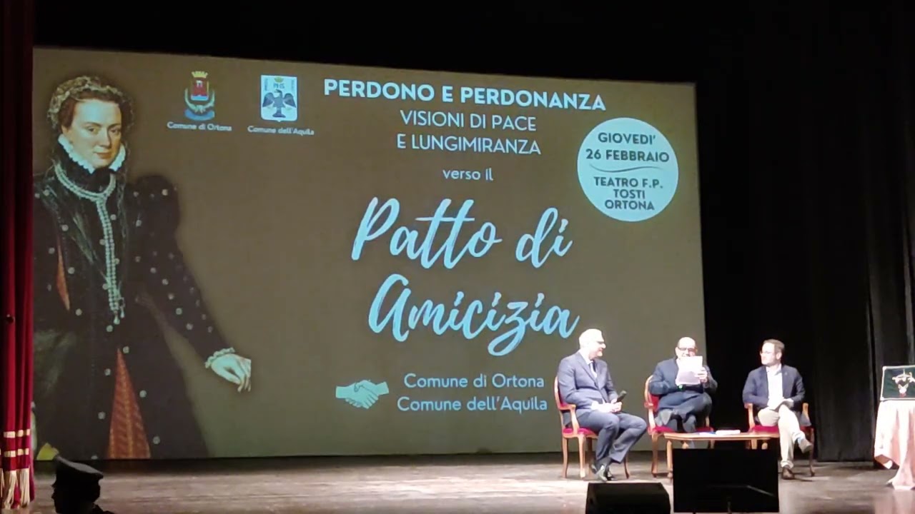Patto di amicizia Ortona L'Aquila 6