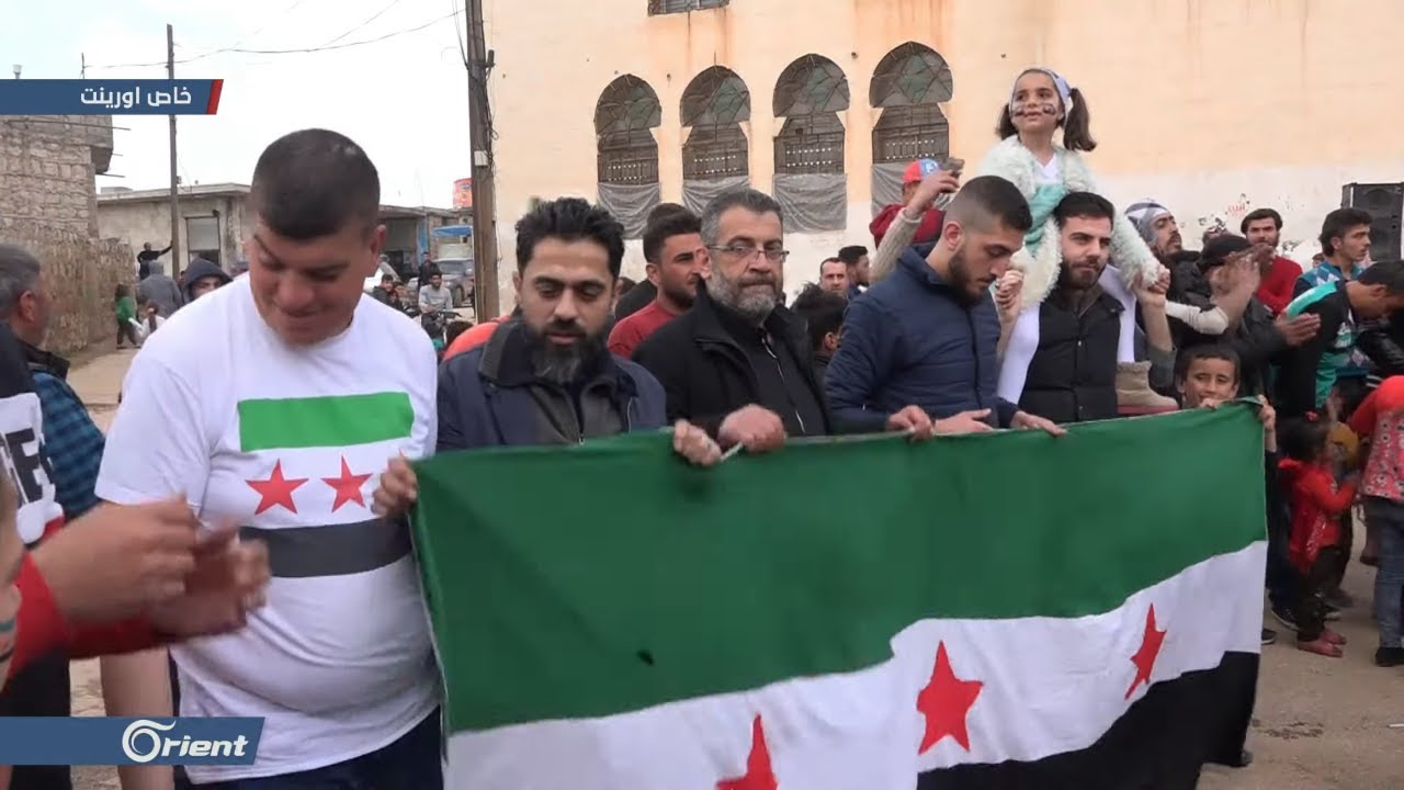 مظاهرة في بلدة باتبو للتأكيد على أهداف الثورة