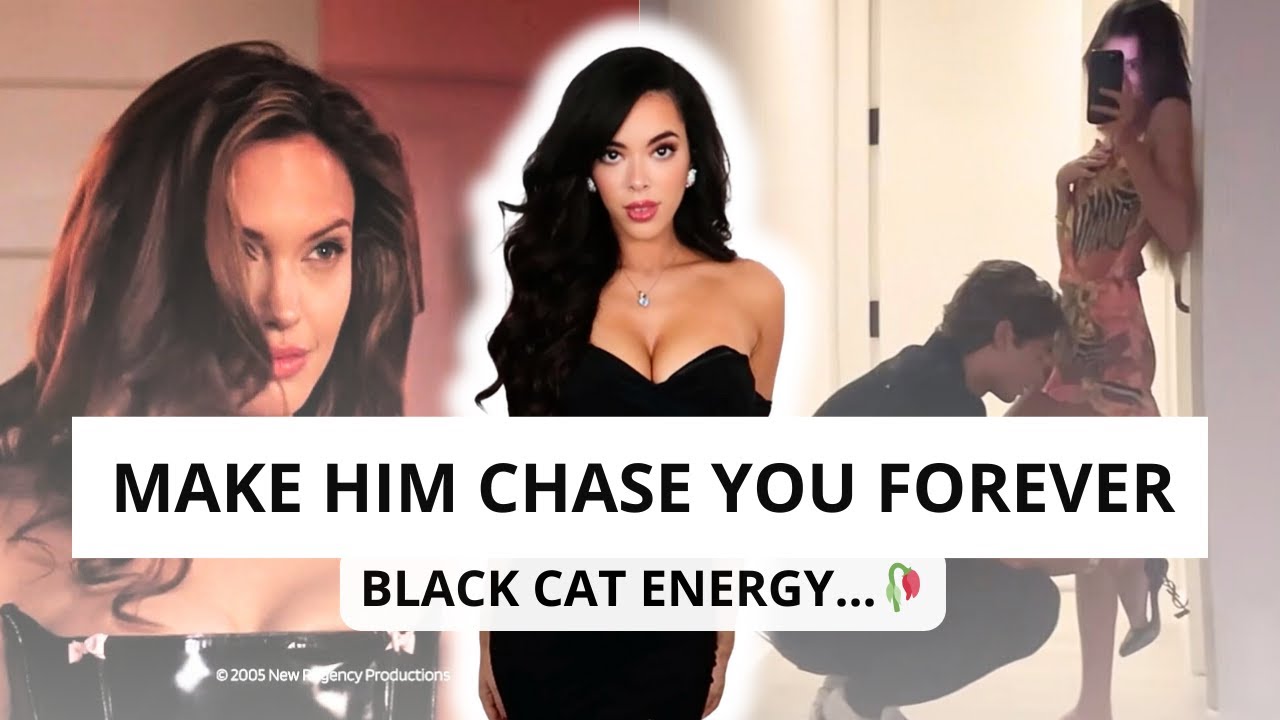 SEDUCTION : Unleash Black Cat Energy to Keep Him Chasing You Forever : He Will Beg for More... 🥀
