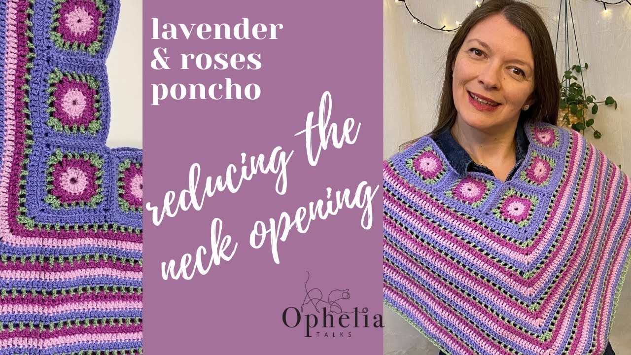 PONCHO NECK OPENING / HOW TO REDUCE THE NECK OPENING OF YOUR PONCHO