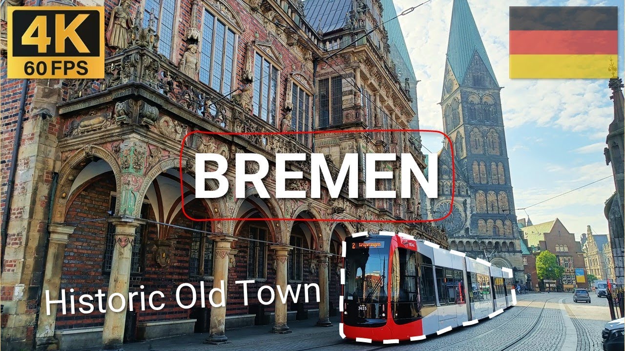 BREMEN, Germany 🇩🇪 | 2023 | 4K·60p | Exploring the Hanseatic Old Town