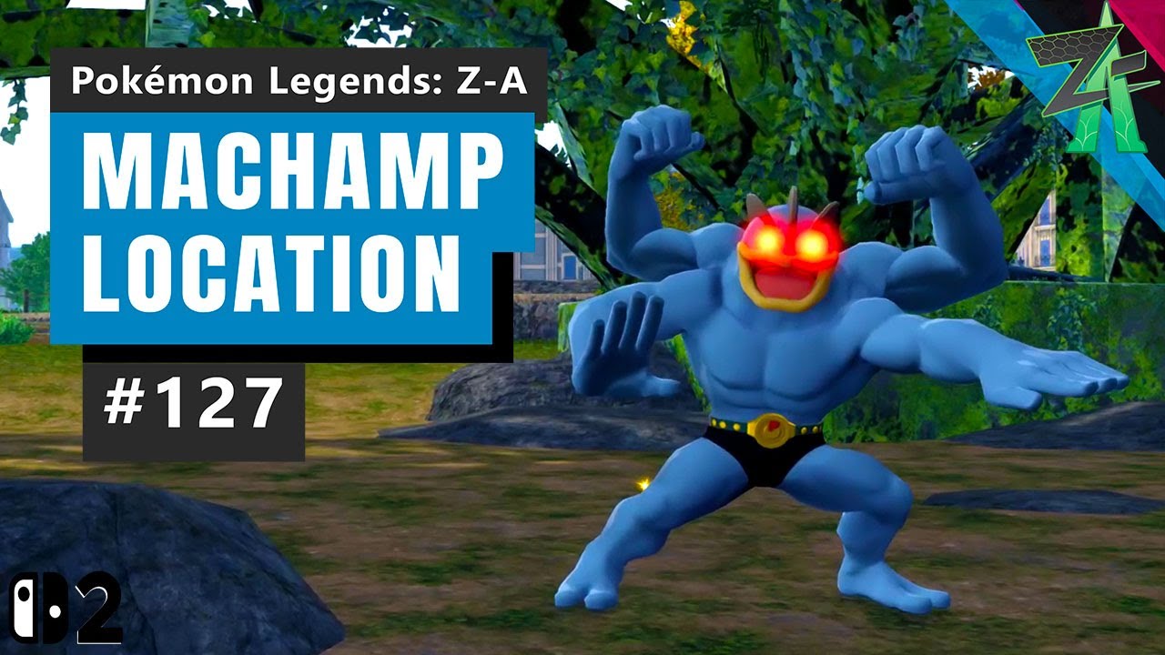 В поисках редкого Альфа Мачампа в Pokemon Legends Z-A