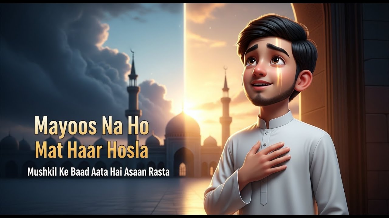 Motivational nasheed | Mat Har Hausla | Muhammad Sullallahu Was| ramzan Naat | kabhi na harna himmat