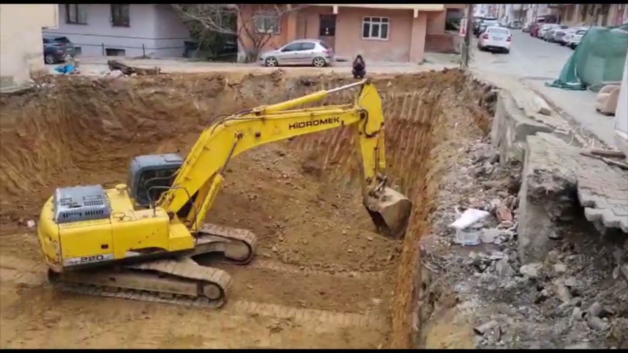 İNŞAAT  HAFRİYAT ÇALIŞMASI