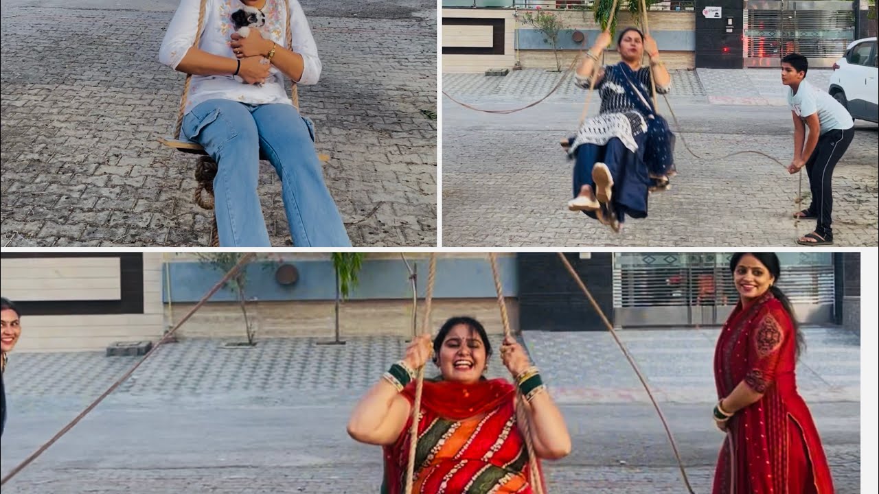 तीज बनाई Dhum~Dham Se😍