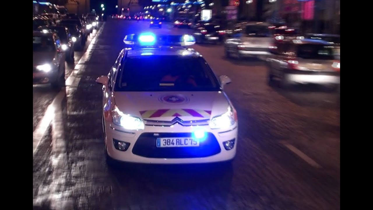 Civil Protection Car + Paris Fire Rescue Pump // PCP Citroën C4 + BSPP PS 220