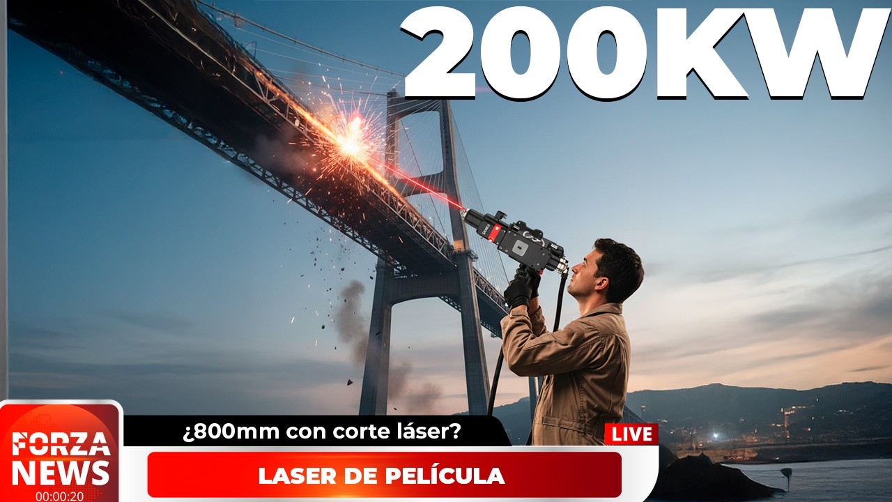 Explorando el corte preciso de metal con l&aacute;ser de 200000w