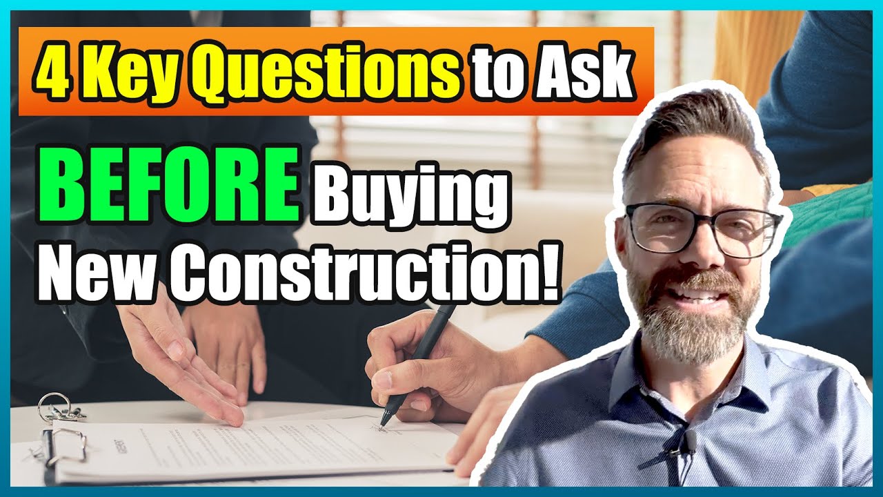 4 Key Questions to Ask Builders BEFORE Buying A New Construction Home In St Johns County!
