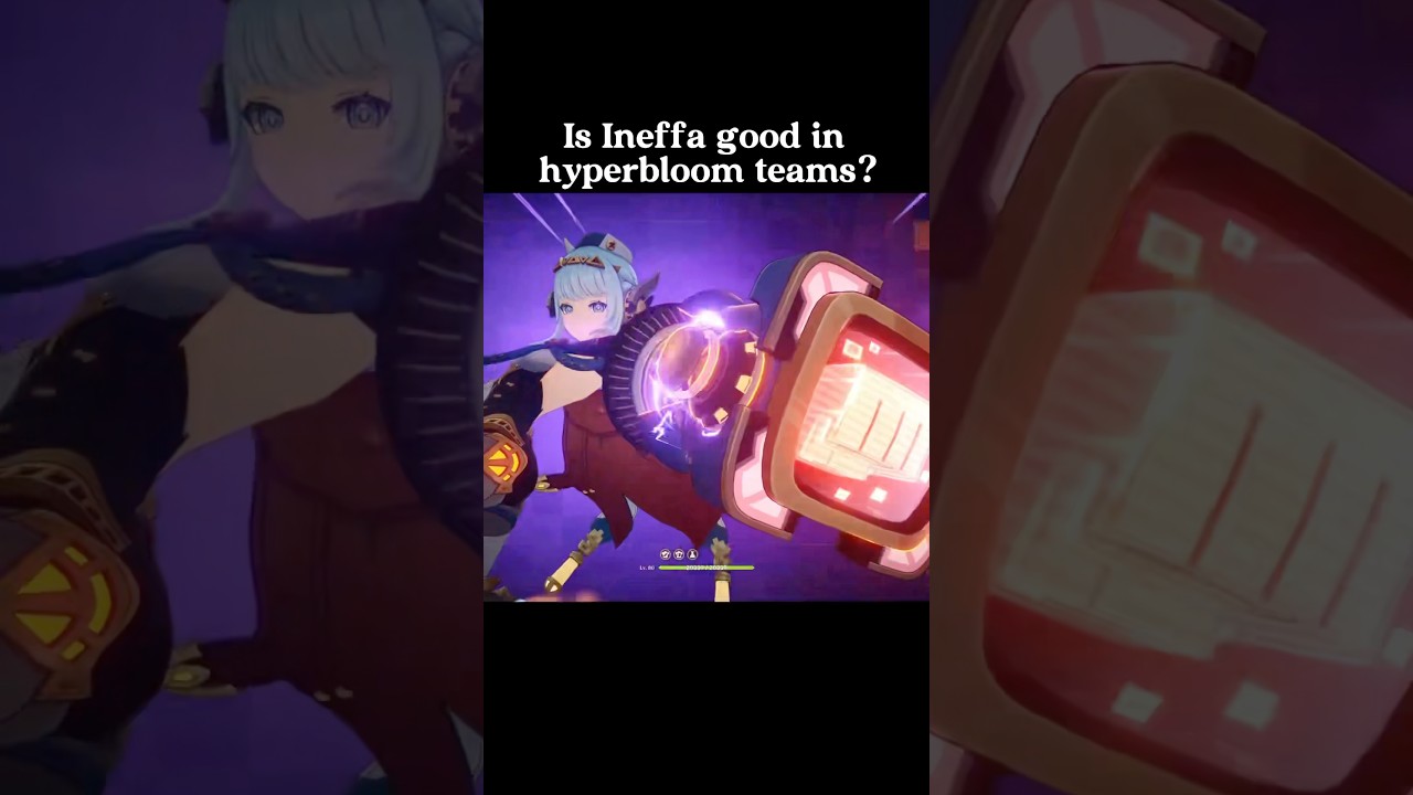 Ineffa in hyperbloom? 🤔 #genshinimpact #ineffa #nahida #genshin #hoyocreators