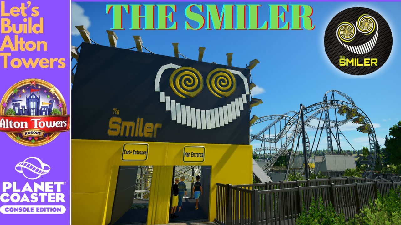 Let’s Build Alton Towers! | The Smiler Re-creation | Planet Coaster Console Edition | #8