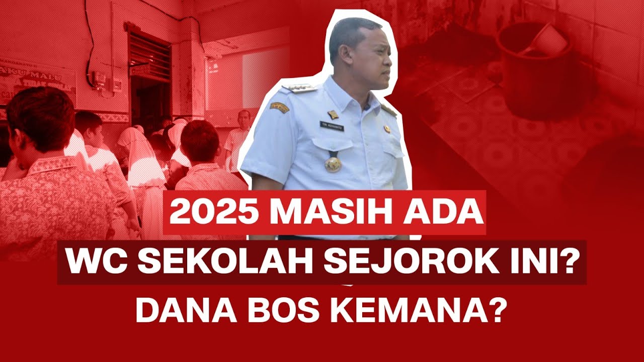 WALIKOTA BEKASI MAS TRI SIDAK ADUAN TOILET SEKOLAH YG BIKIN SISWA TAK NYAMAN!