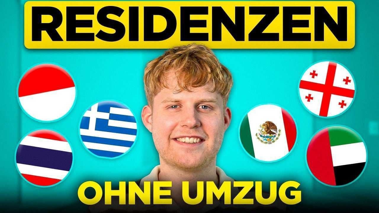Sechs Plan-B-Residenzen, die du bekommen kannst, ohne dein Haus zu verlassen