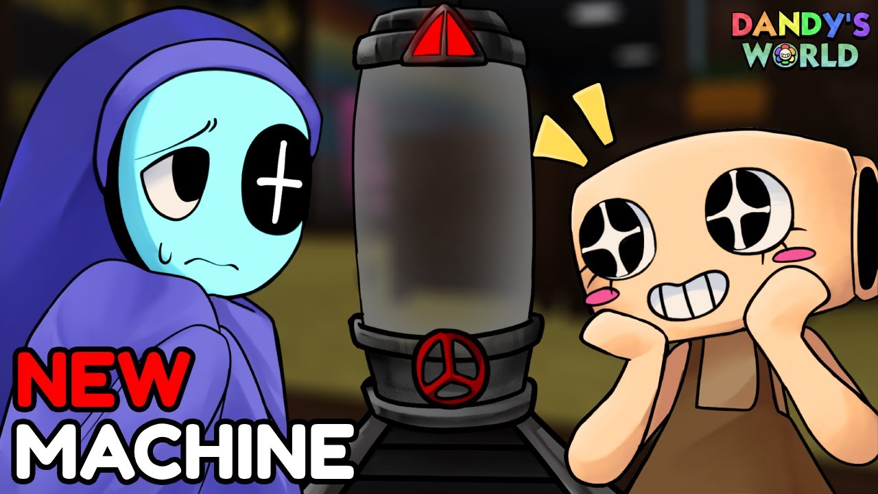 NEW MACHINE VS MOONSHELL On Dandy's World! (new optimizations, maps, & more!)