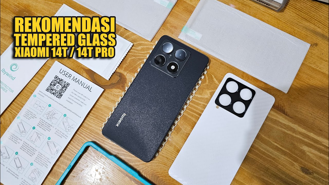 Rekomendasi Tempered Glass Xiaomi 14T Ibywind, Harga 100 Ribu! Lengkap & Cocok untuk Main Game!