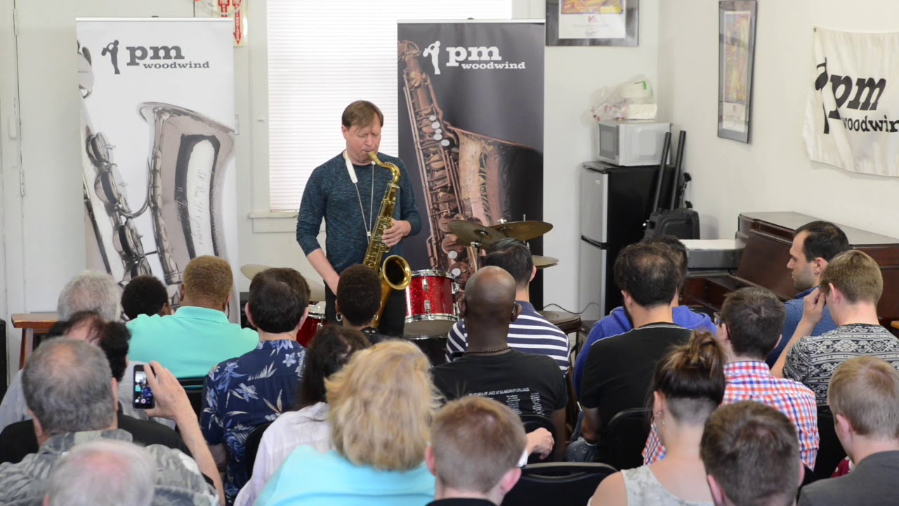 Chris Potter plays Woody'n you at PM Woodwind