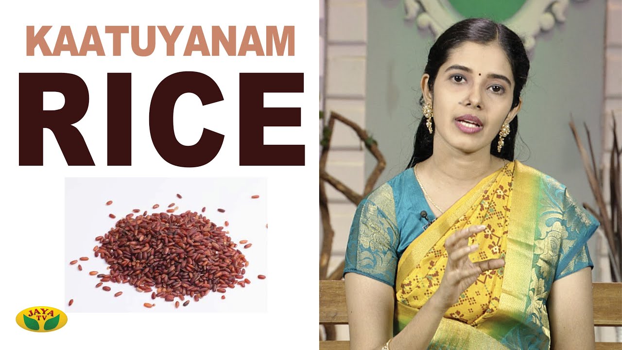 பாரம்பரிய காட்டுயாணம் அரிசியின் நன்மைகள் | KattuYanam Rice | Nutrition Diary | Jaya Tv Adupangarai