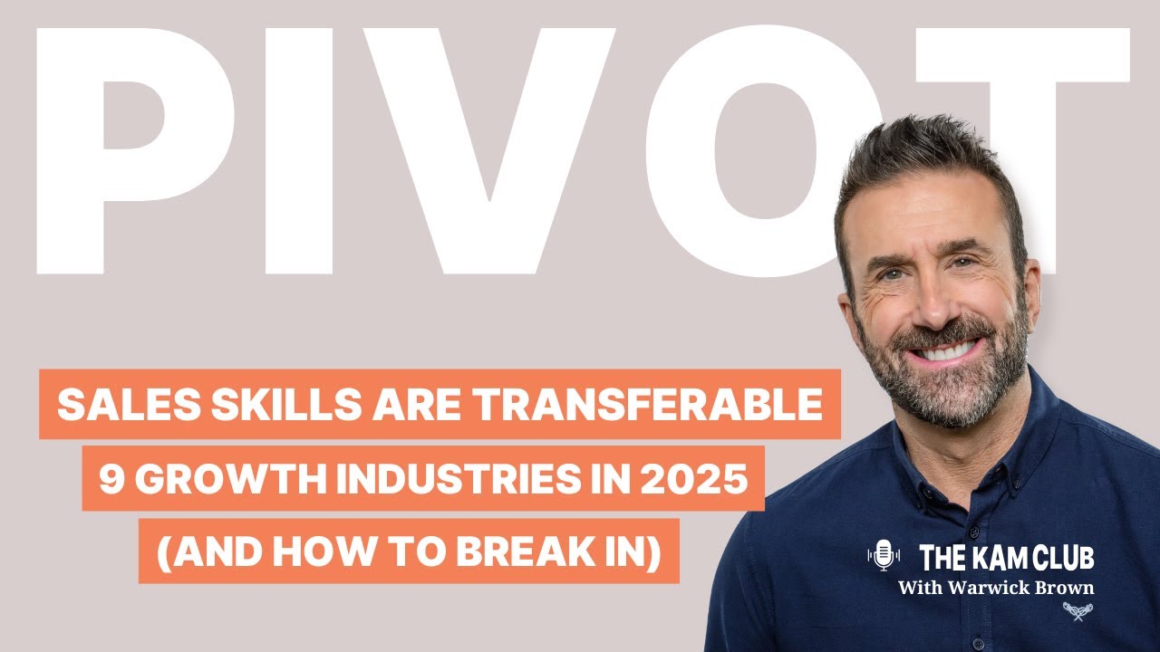 Sales Skills Are Transferable—9 Growth Industries in 2025 (And How to Break In)